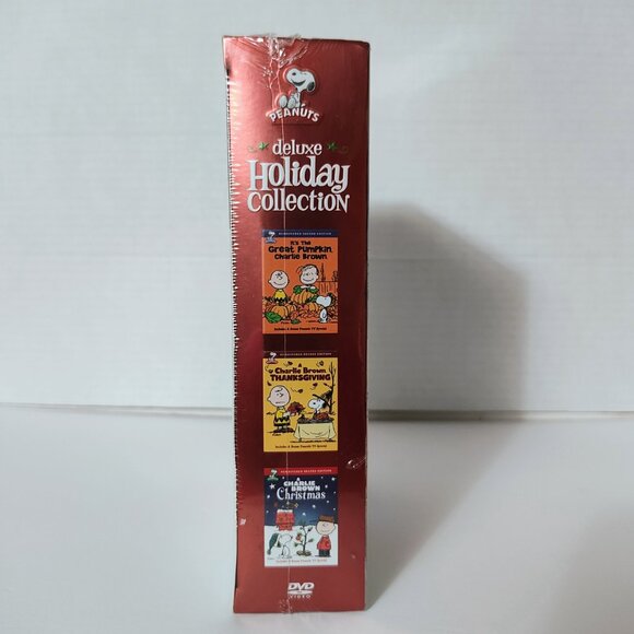 Sealed Peanuts Deluxe Holiday DVD Collection - 3 Remastered Classics - Picture 4 of 6